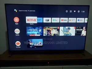 Premium Uhd Frameless Syinix Smart 55” Voice-Assisted TV