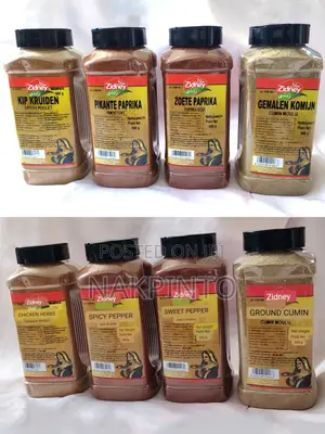 Chicken Herb Mix. Spicy Paprika. Sweet Paprika. Ground Cumin
