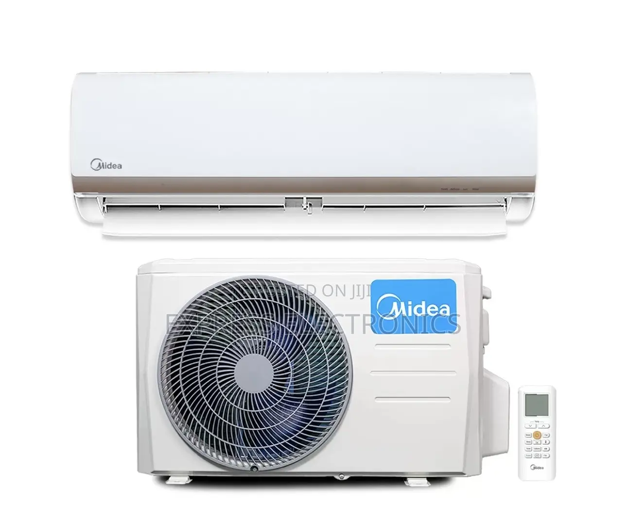Midea Split R410 Gas Fresh Airflow 2.5hp AC White.