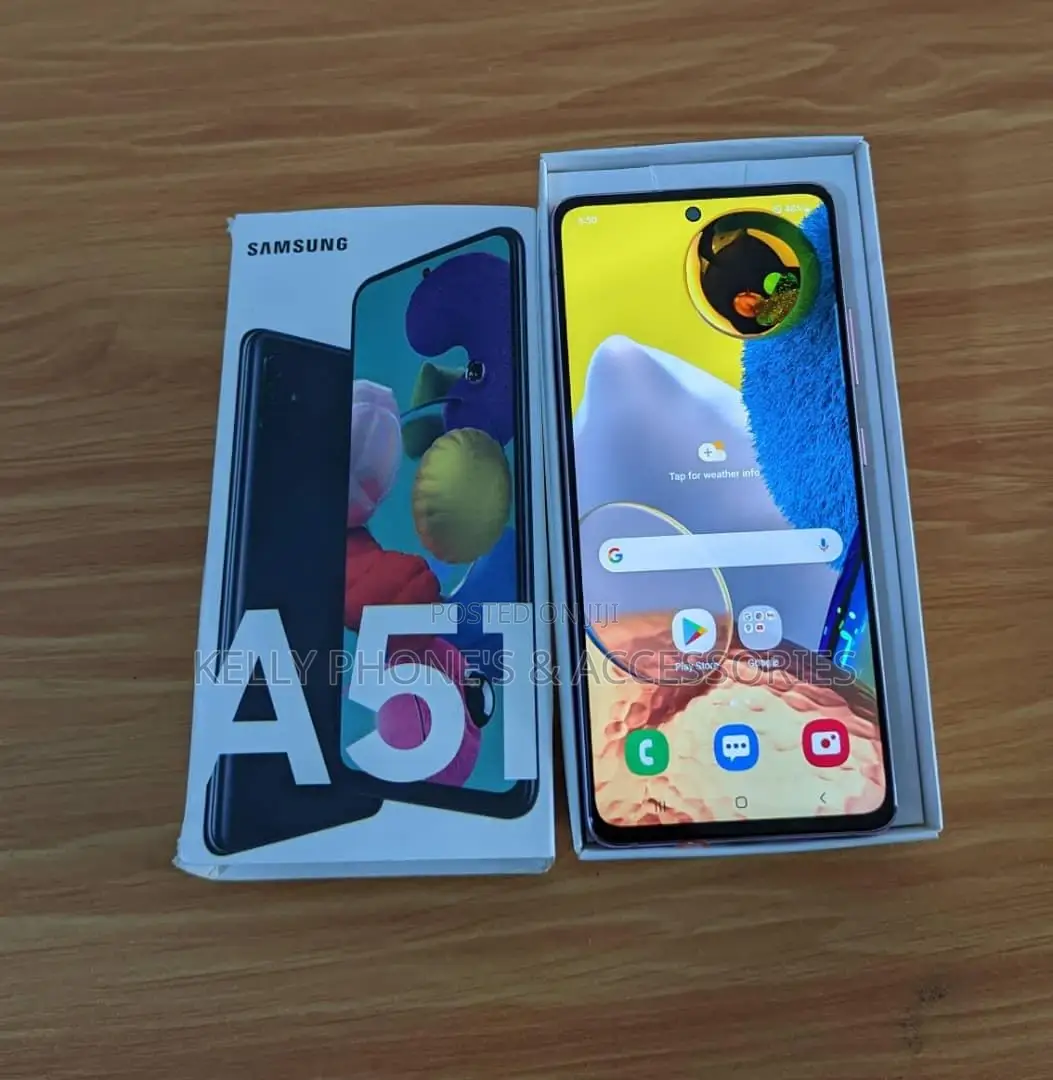 New Samsung Galaxy A51 128 GB Black