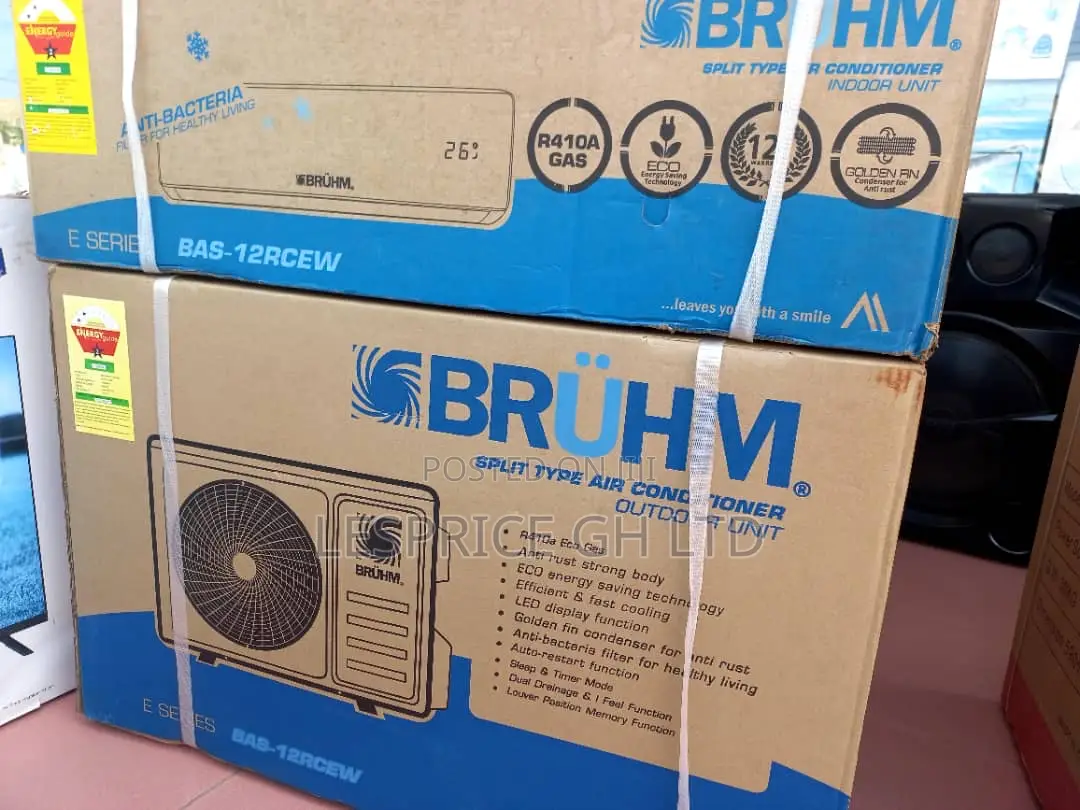 Brand New~Bruhm 1.5hp Split Air Conditioner