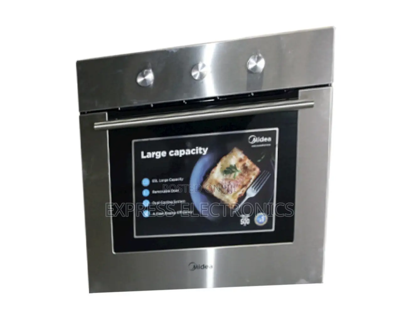 Get a New 65m80m1 Inbuilt Microwave Oven Midea Sliver