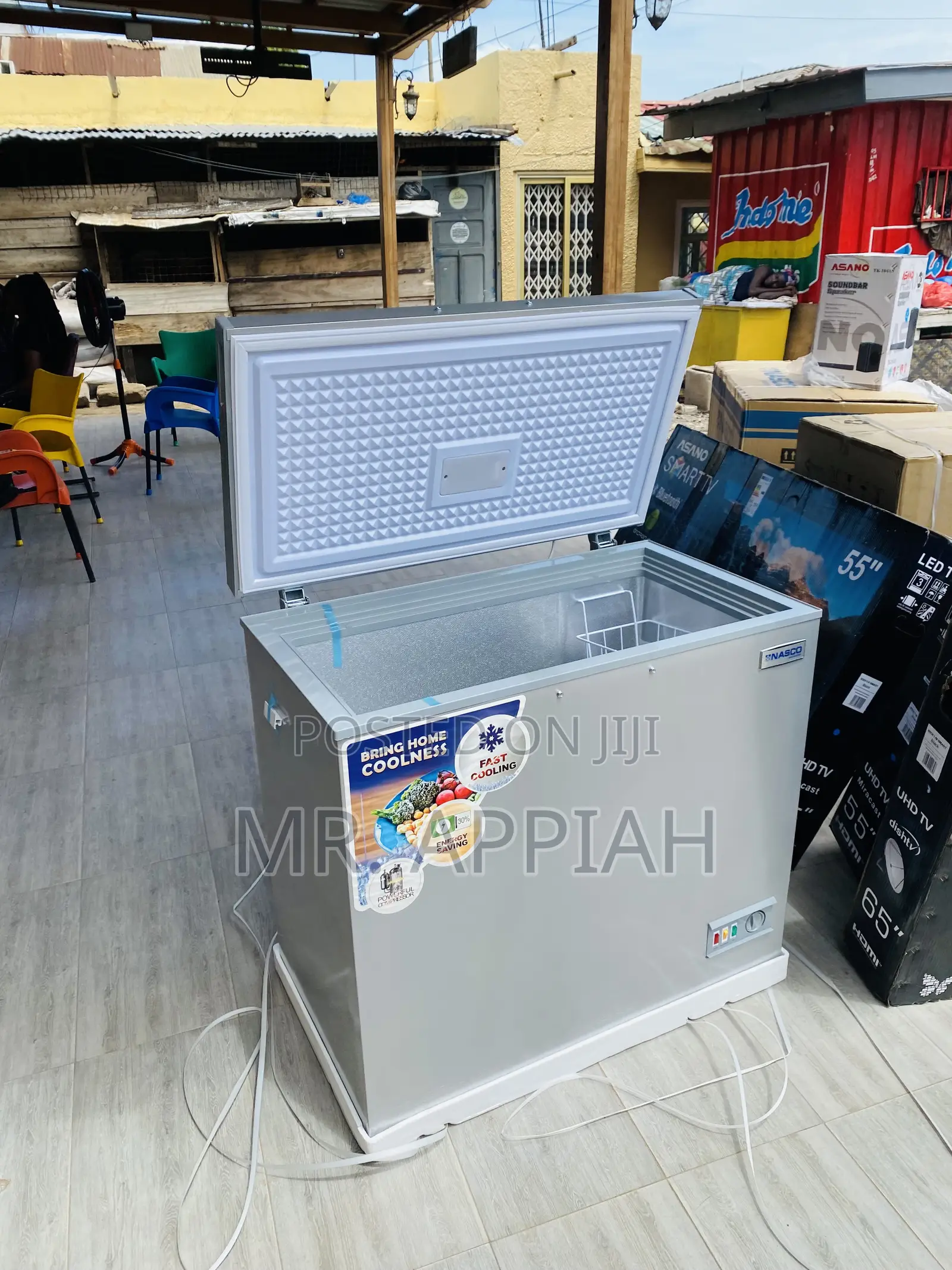 Authentic Nas 250 Nasco Single Door Electric Chest Freezer