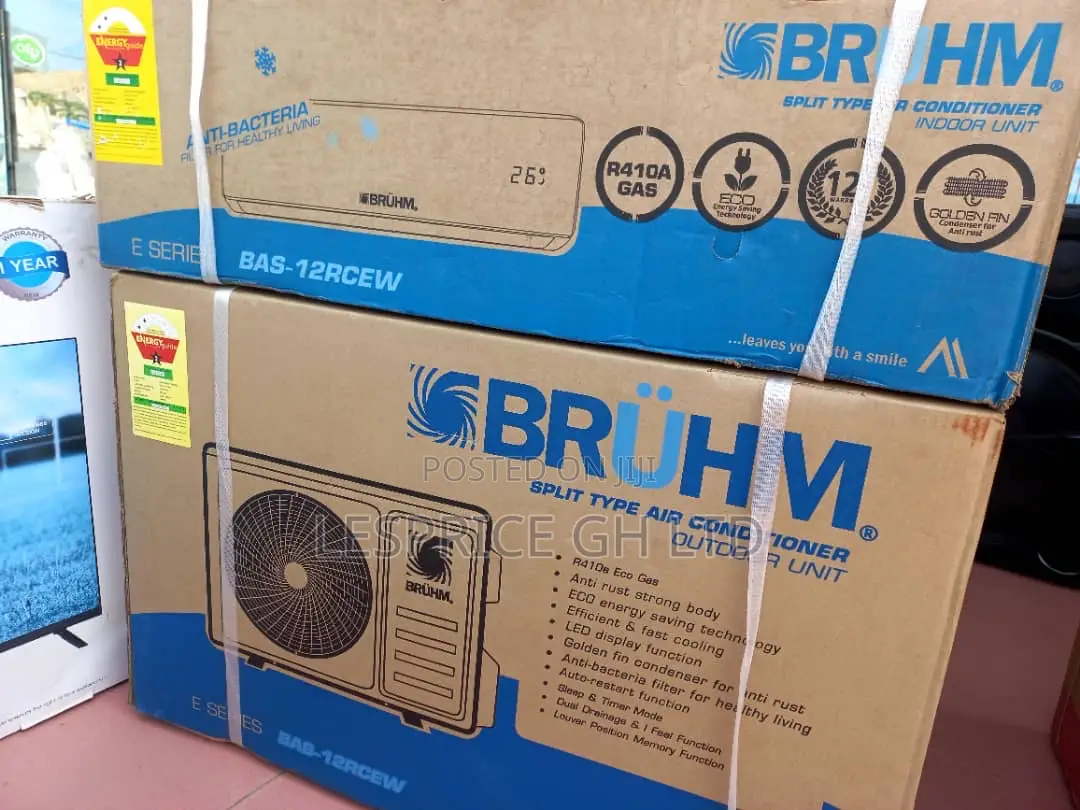 Brand New~Bruhm 1.5hp 410a AC