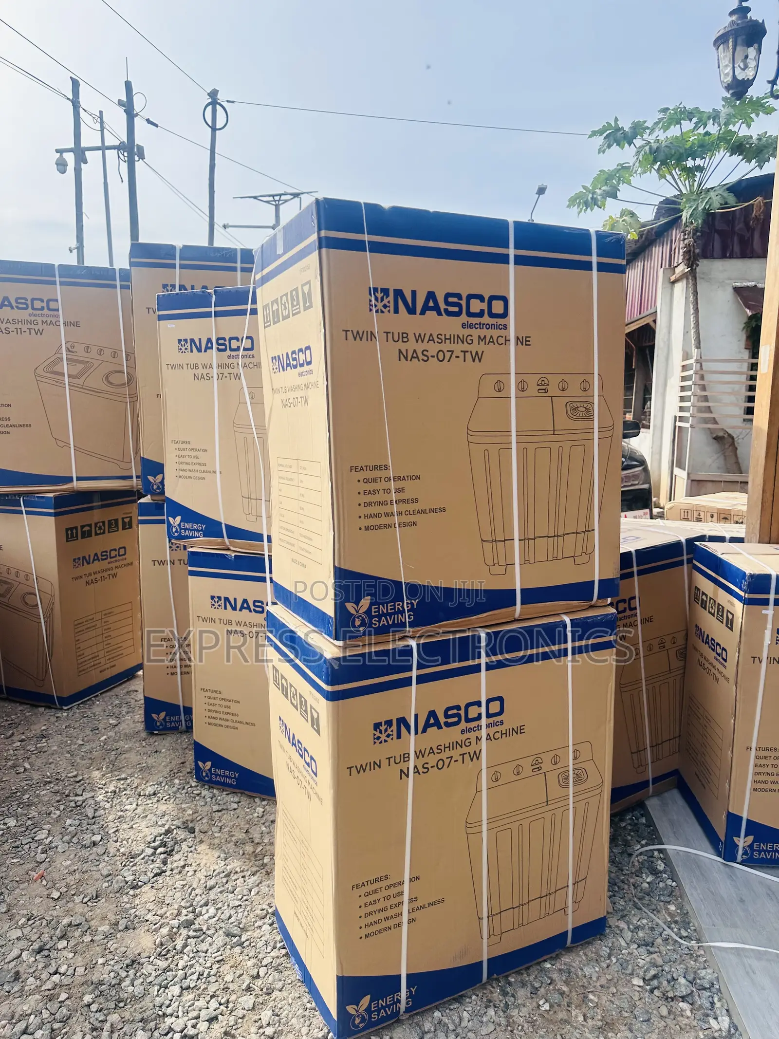 Easy to Operate Wm Nasco 7kg Topload