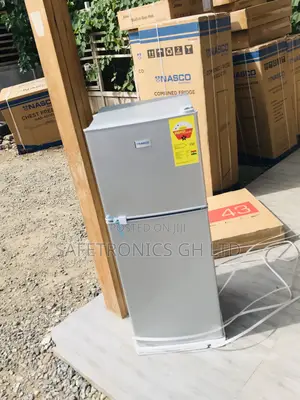 Essential Nasco Doubledoor Nasf2-13fl Topfreezer Gray