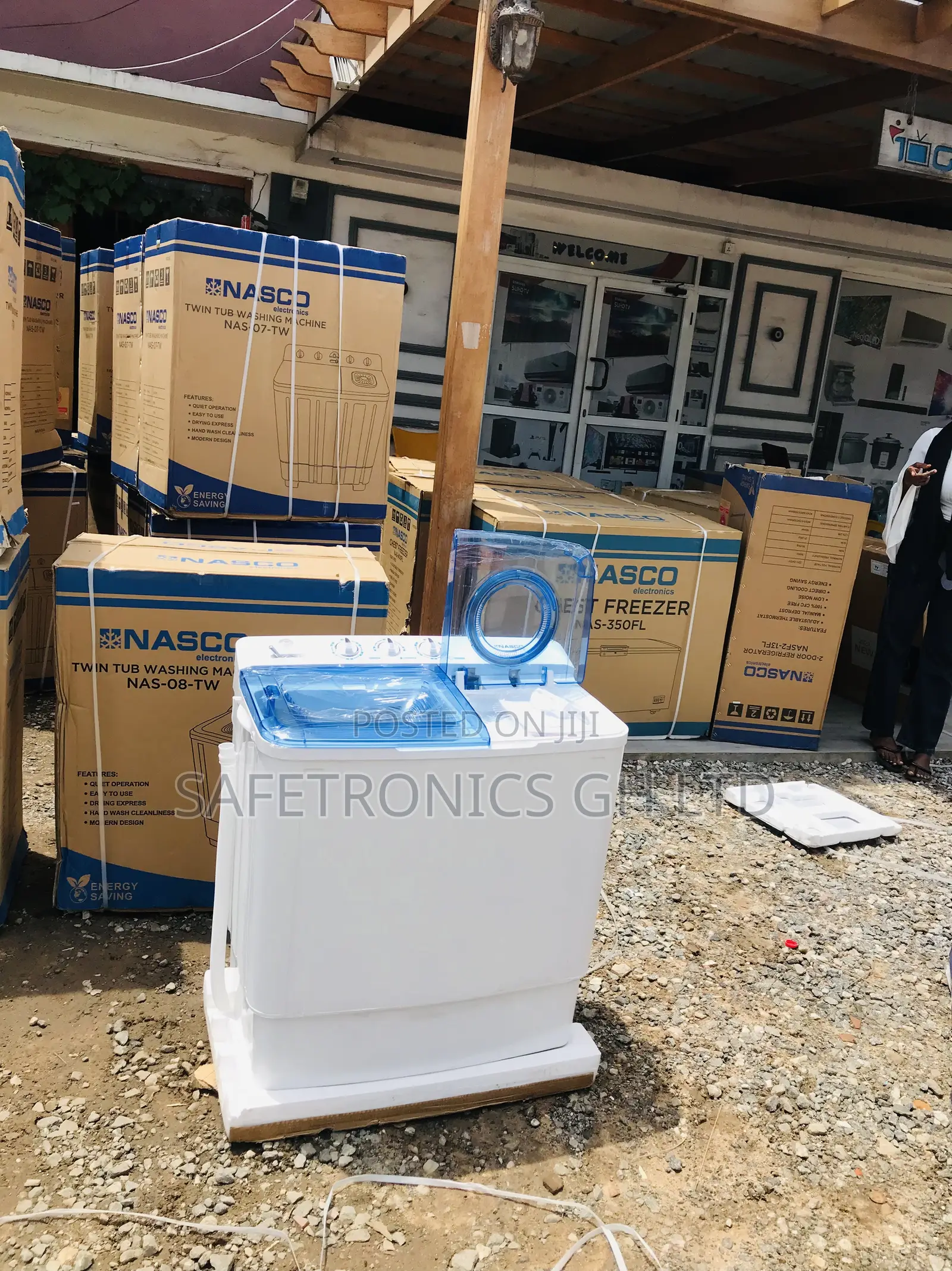 Topload Nasco Semiautomatic 8kg Reliable Washingmachine