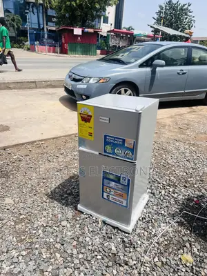 Available Nasf2-120 Double Door Fridge Grey Color.