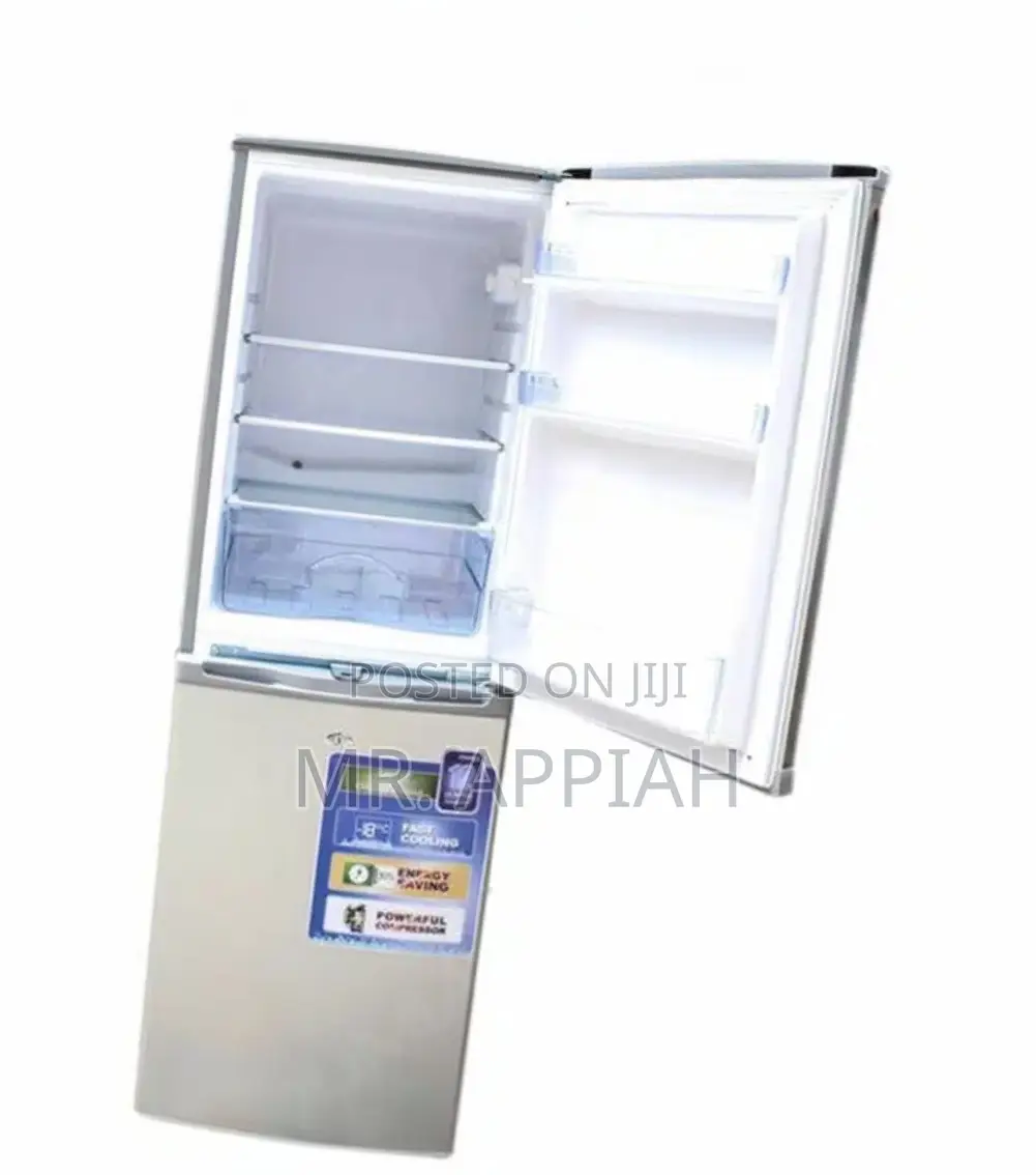 Nasco Nasd2-20 Double Door Electric Refrigerator(Gray).