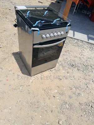 4burner Stainless Steel Gas Cooker Oven 50/50.