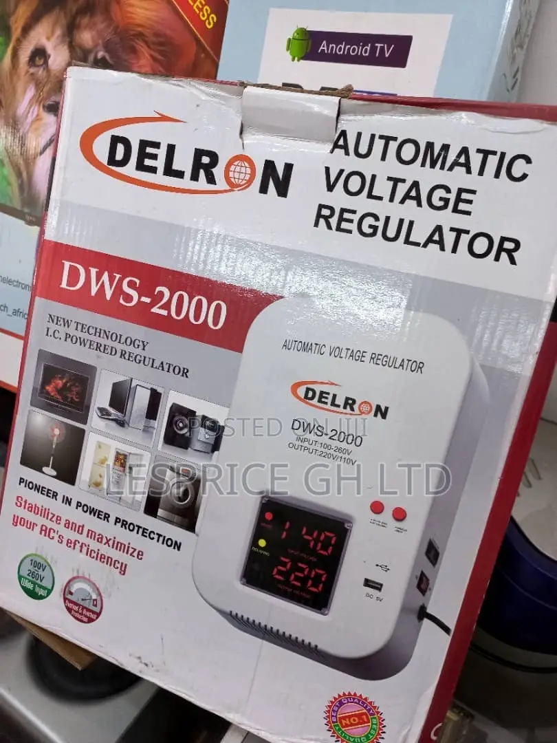 Delron// 2000VA Stabilizer Durable