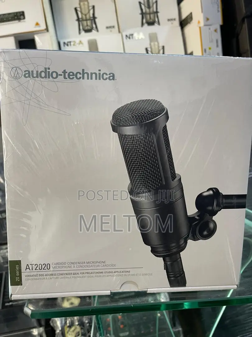 Audio-Technica At2020 Studio Condenser Microphone