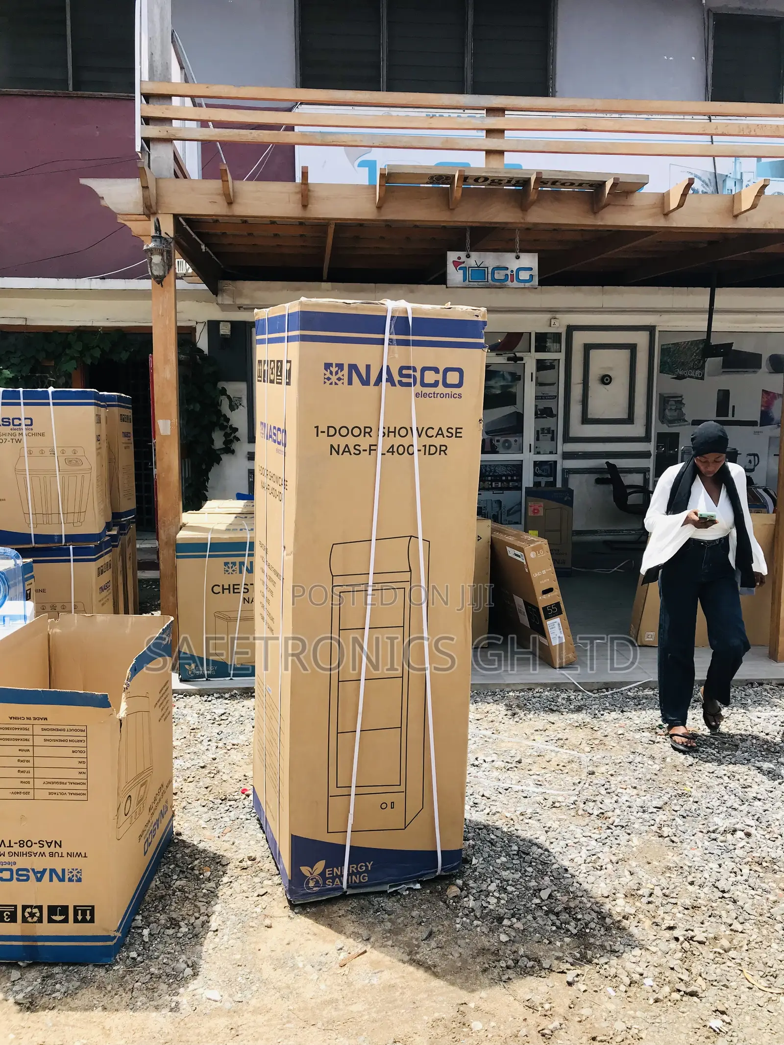 Purchase Display Nas-Fl400-1dr Glass Singledoor Fridge