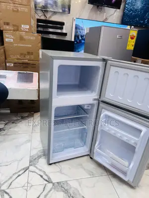 Sleek Slim Double Door Mini Fridge Nasco Nasf2-11