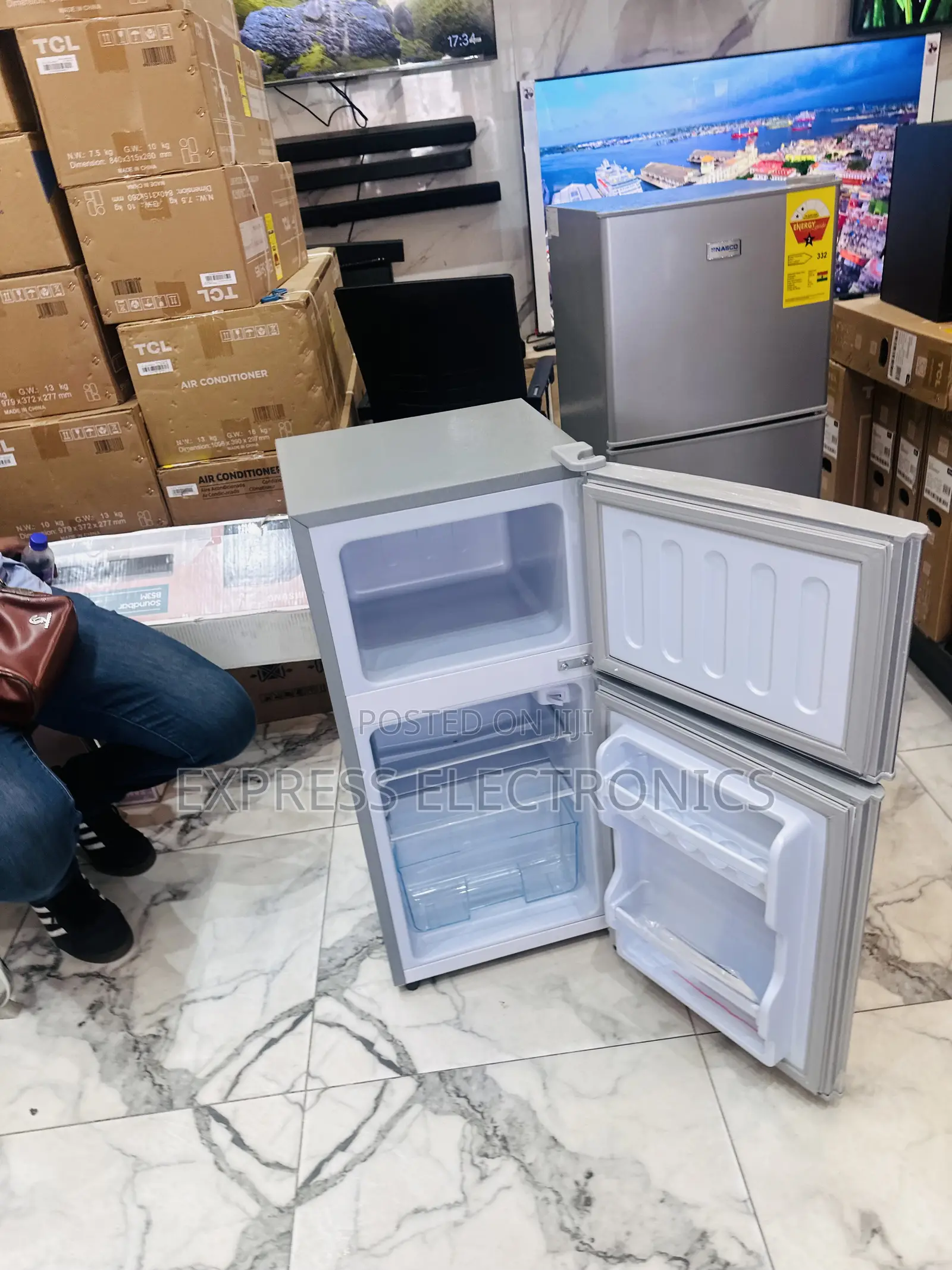 Call and Order Nasf2-11 Fridge Nasco Double Door