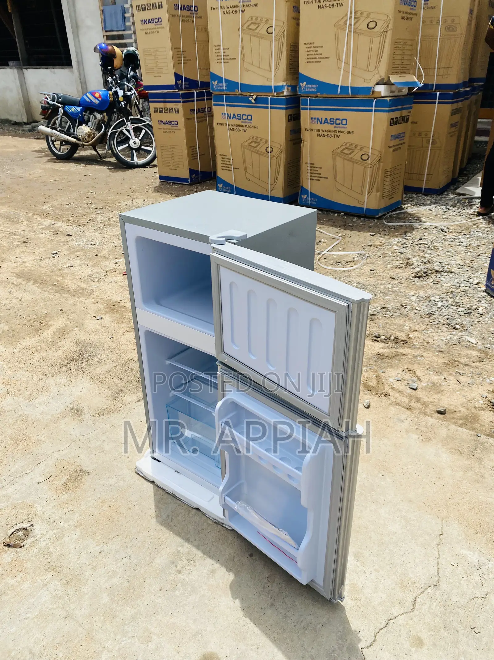 Durable and Affordable Nasco Nasf2-11 2 Door Refrigerator.