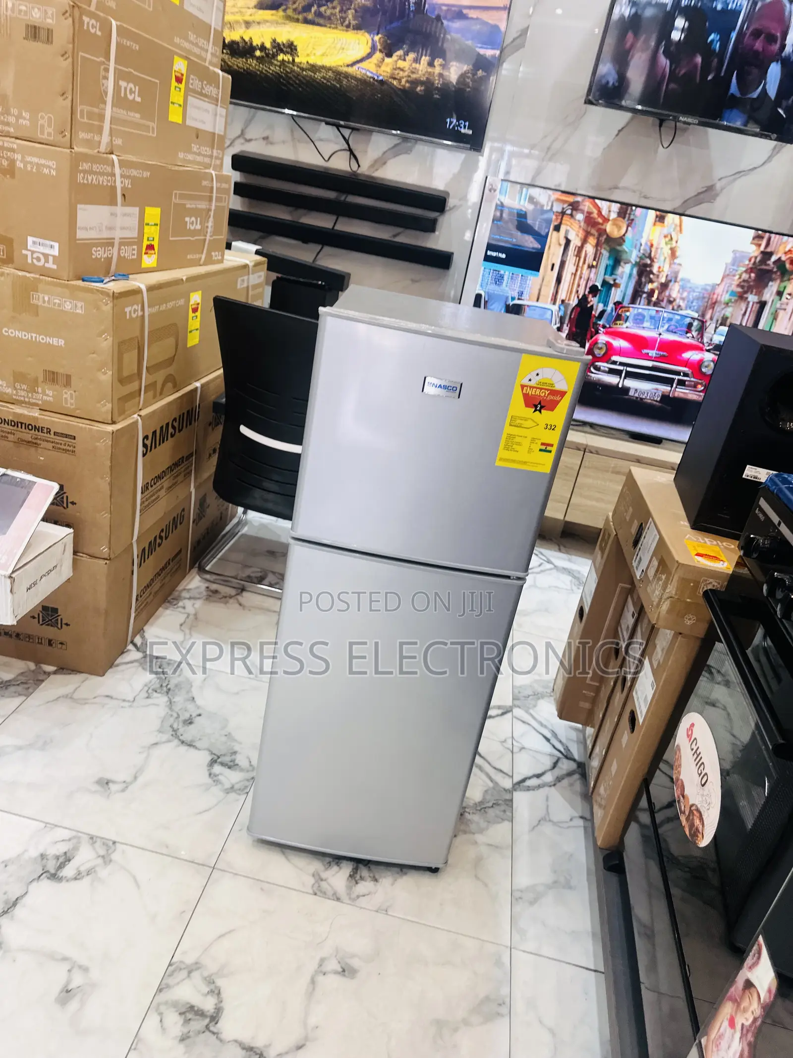 Newly Nasf2-13fl Fridge Double Door