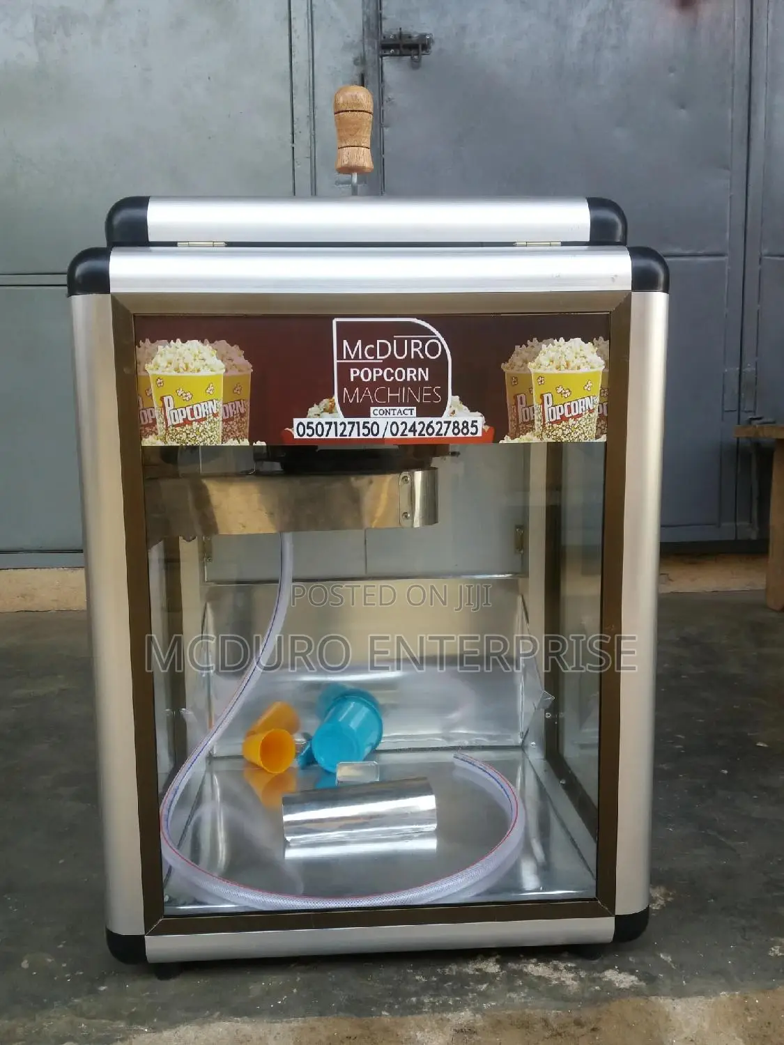 Durable and Efficient Popcorn Machines