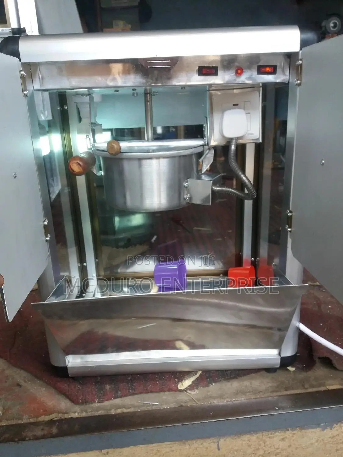 Durable and Efficient Popcorn Machines