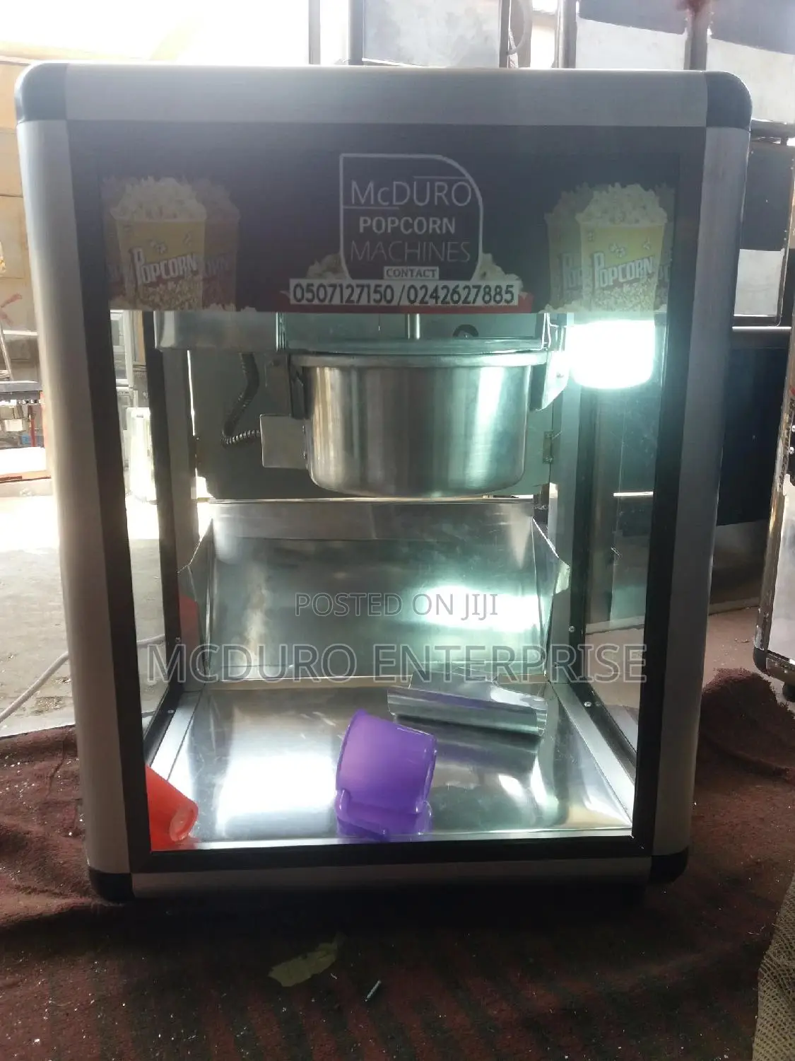 Durable and Efficient Popcorn Machines