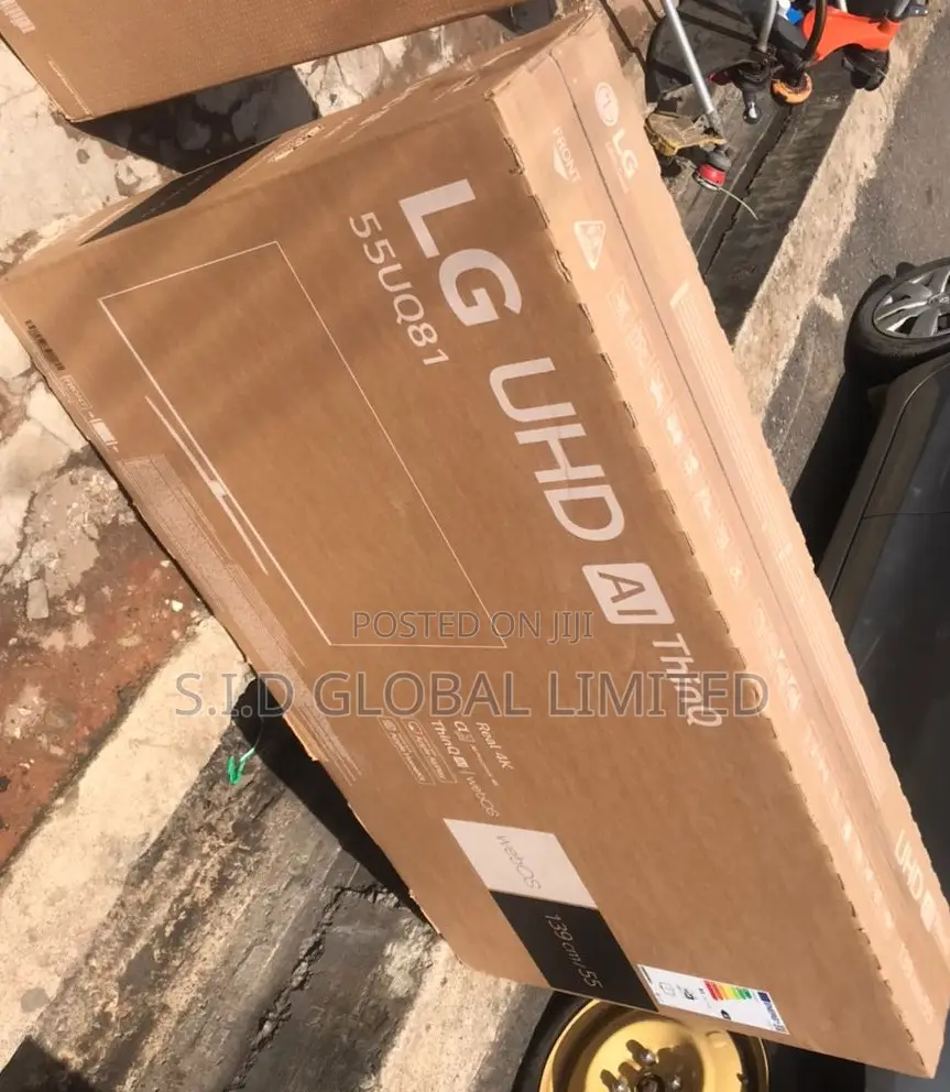 Awesome Crystal Clear | 55" LG UHD TV Webos Thinq Ai 55UQ81