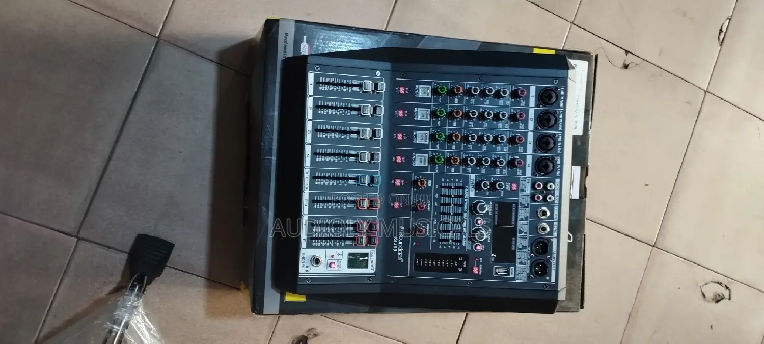 Soundcraft X4USB 4channel Amplifier Mixer