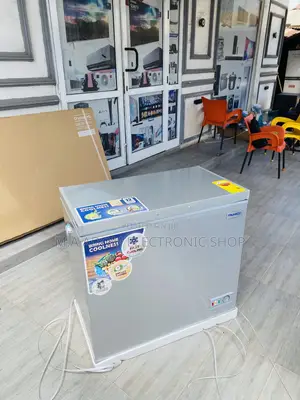 Authentic Single Door Nasco Electric Freezer(Gray).