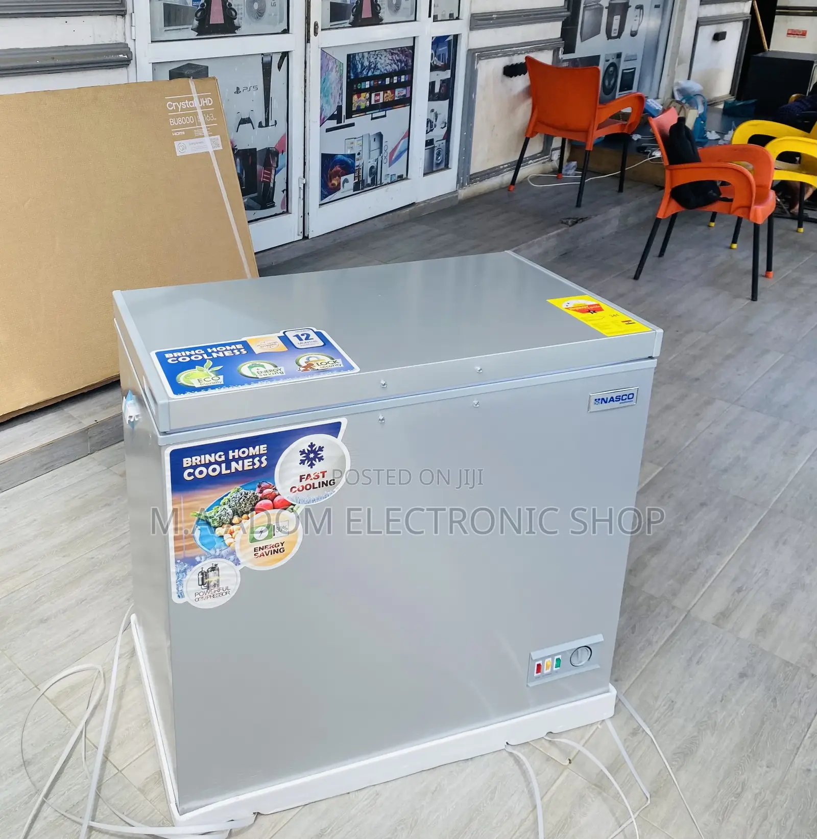 Fast Cooling Nasco Nas 250 1 Door Electric Chest Freezer