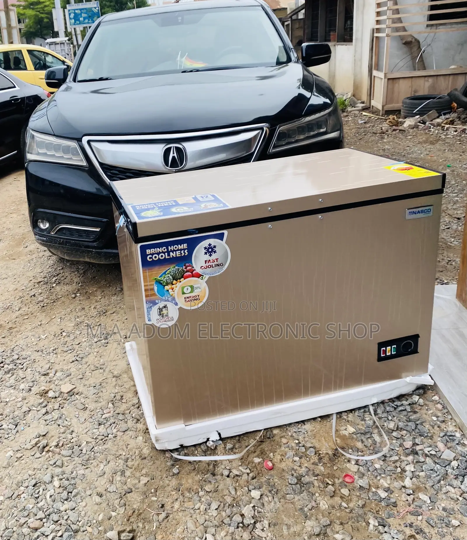 Shop Nasco Nas 350 Single Door Chest Freezer.