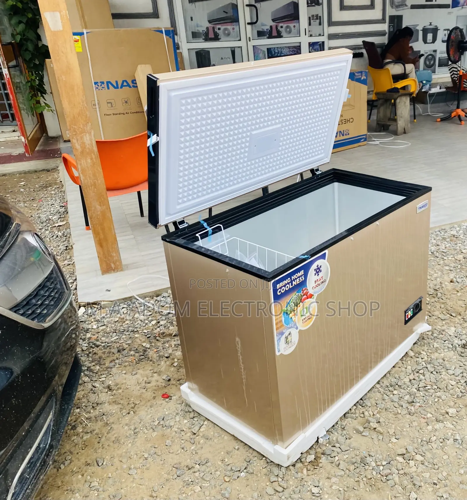 Shop Authentic Nasco Nas 350 Single Door Electric Freezer.
