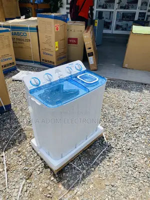 Twin Tub Nasco 7kg Semi-Automatic Washing Machine.