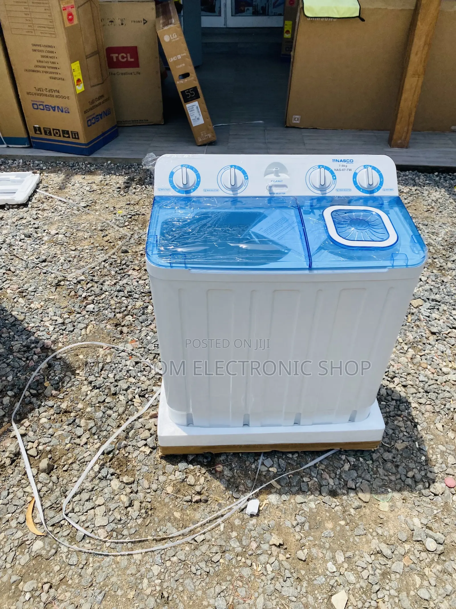 Shop Authentic 7kg Nasco Top Load Washing Machine.