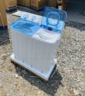 Sleek Nasco Semi-Automatic 7kg Washing Machine + Spin/Dry.