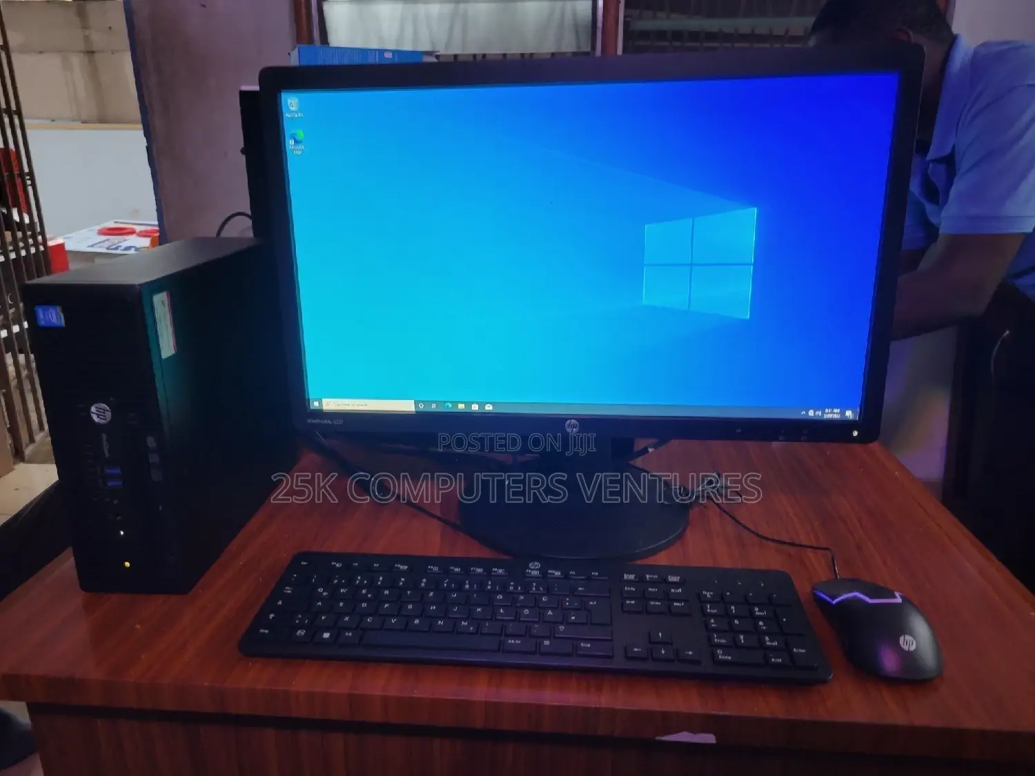 Desktop Computer HP EliteDesk 800 8GB Intel Core I3 HDD 500GB