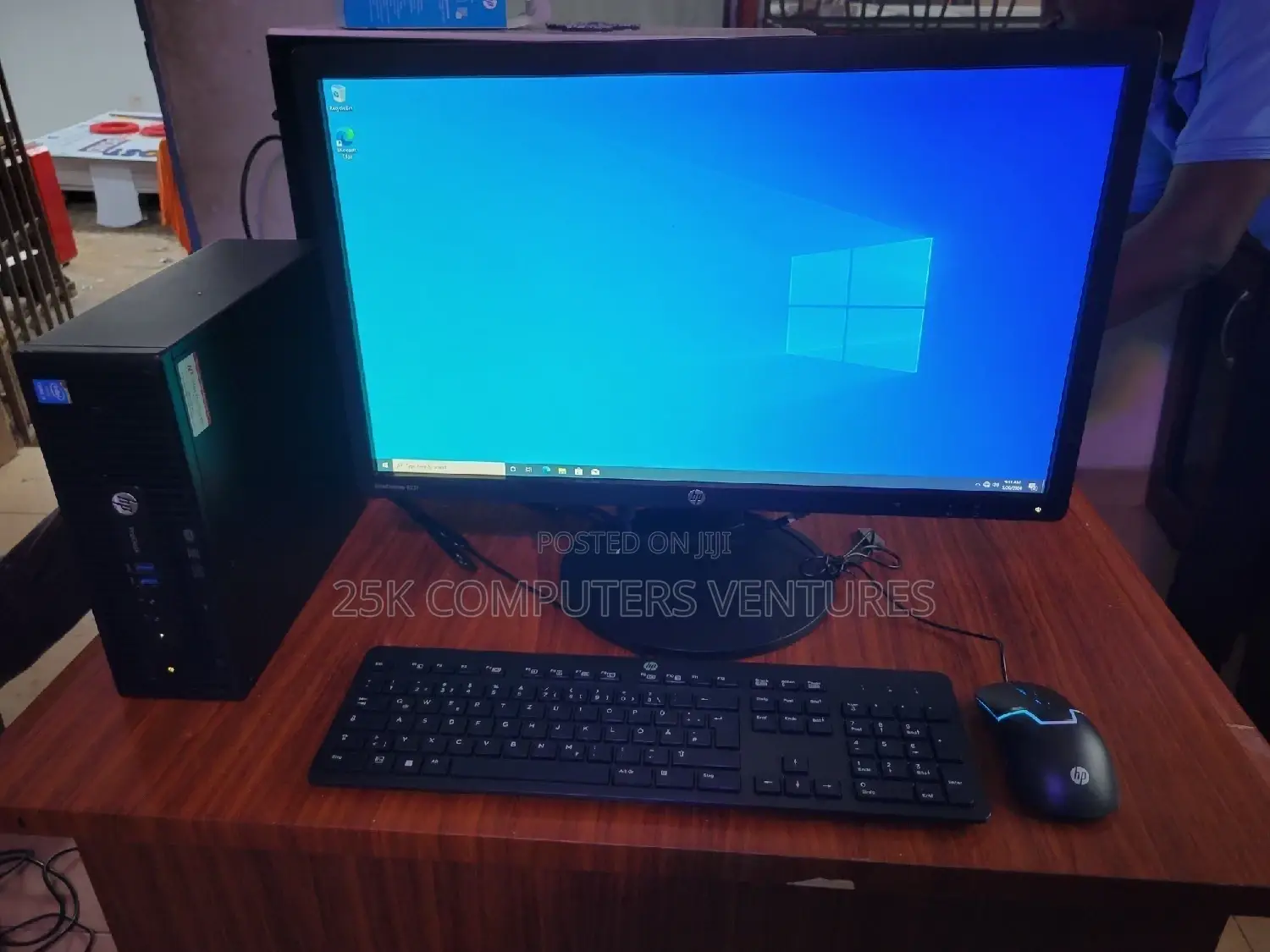 Desktop Computer HP EliteDesk 800 8GB Intel Core I3 HDD 500GB