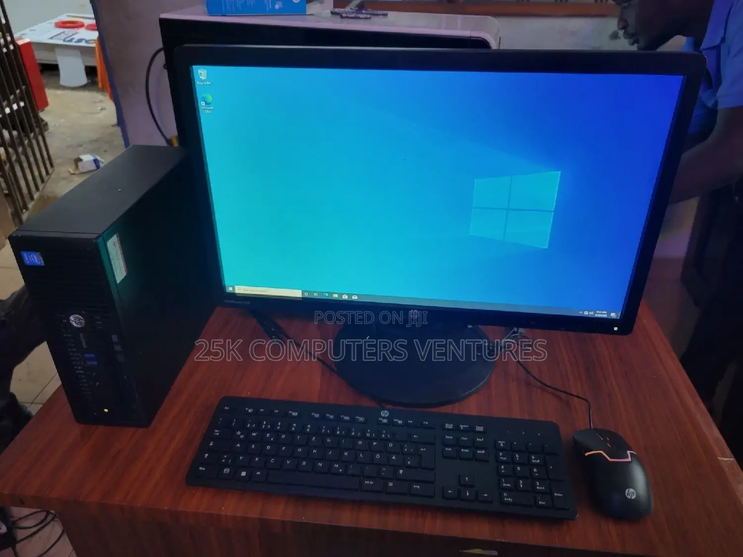 Desktop Computer HP EliteDesk 800 8GB Intel Core I3 HDD 500GB