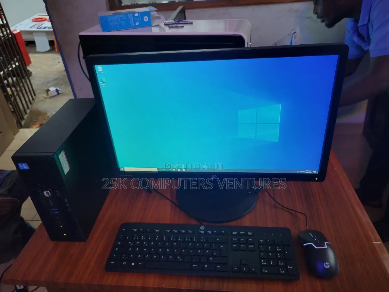 Desktop Computer HP EliteDesk 800 8GB Intel Core I3 HDD 500GB