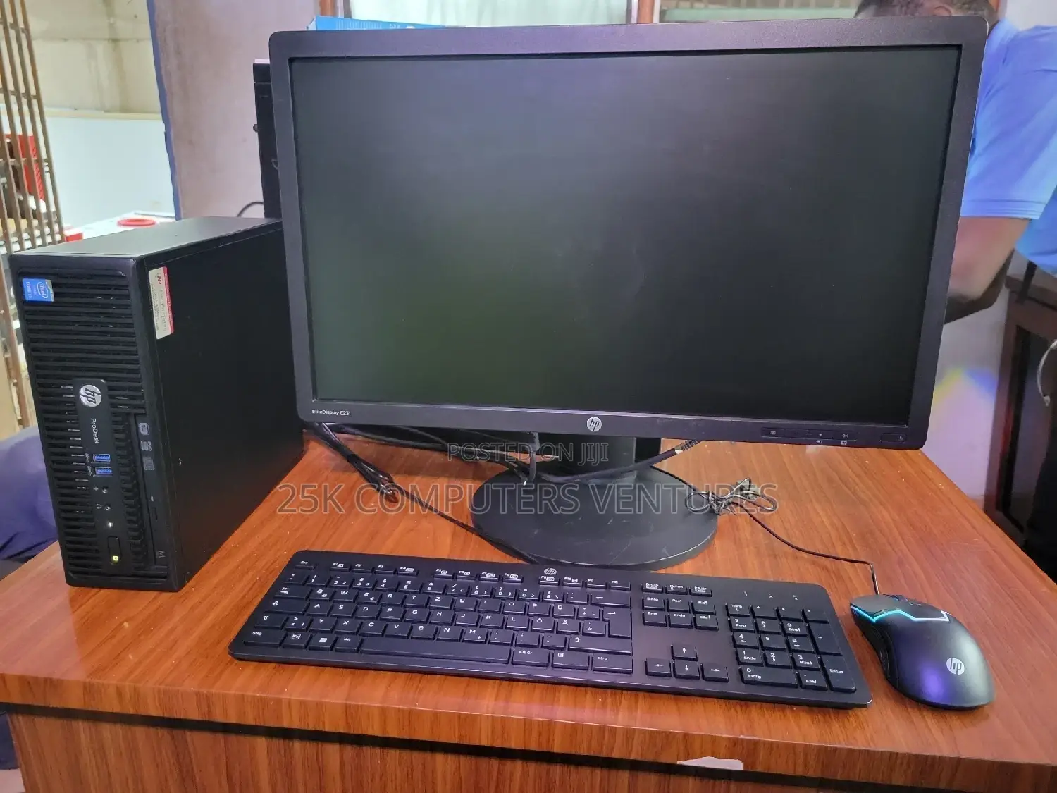 Desktop Computer HP EliteDesk 800 8GB Intel Core I3 HDD 500GB