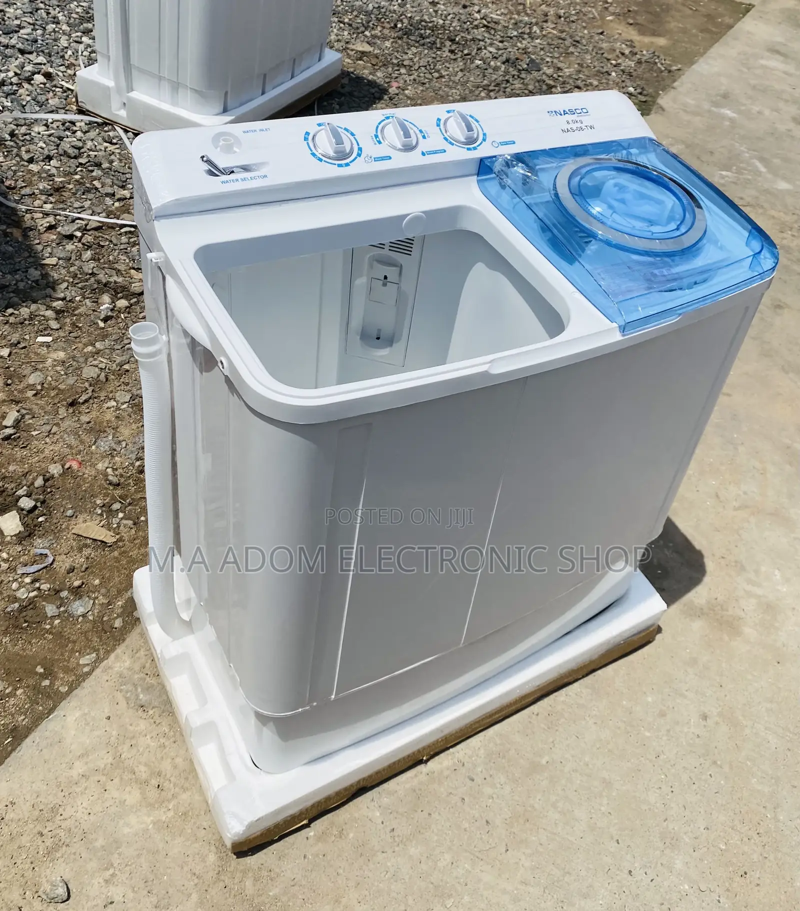 Purchase Quality Nasco 11kg Semi-Automatic Washing Machine.