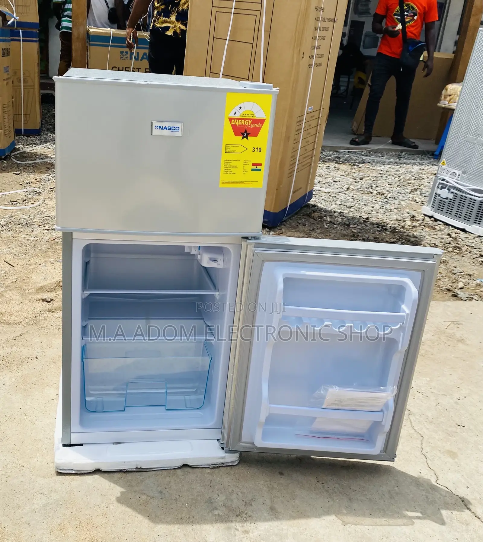 Original Nasco Double Door Refrigerator Nasf2-11.