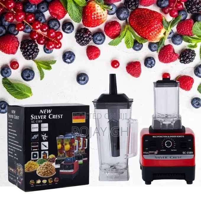 Silver Crest Double Jar Heavy Duty Commercial Blender - 2.5l
