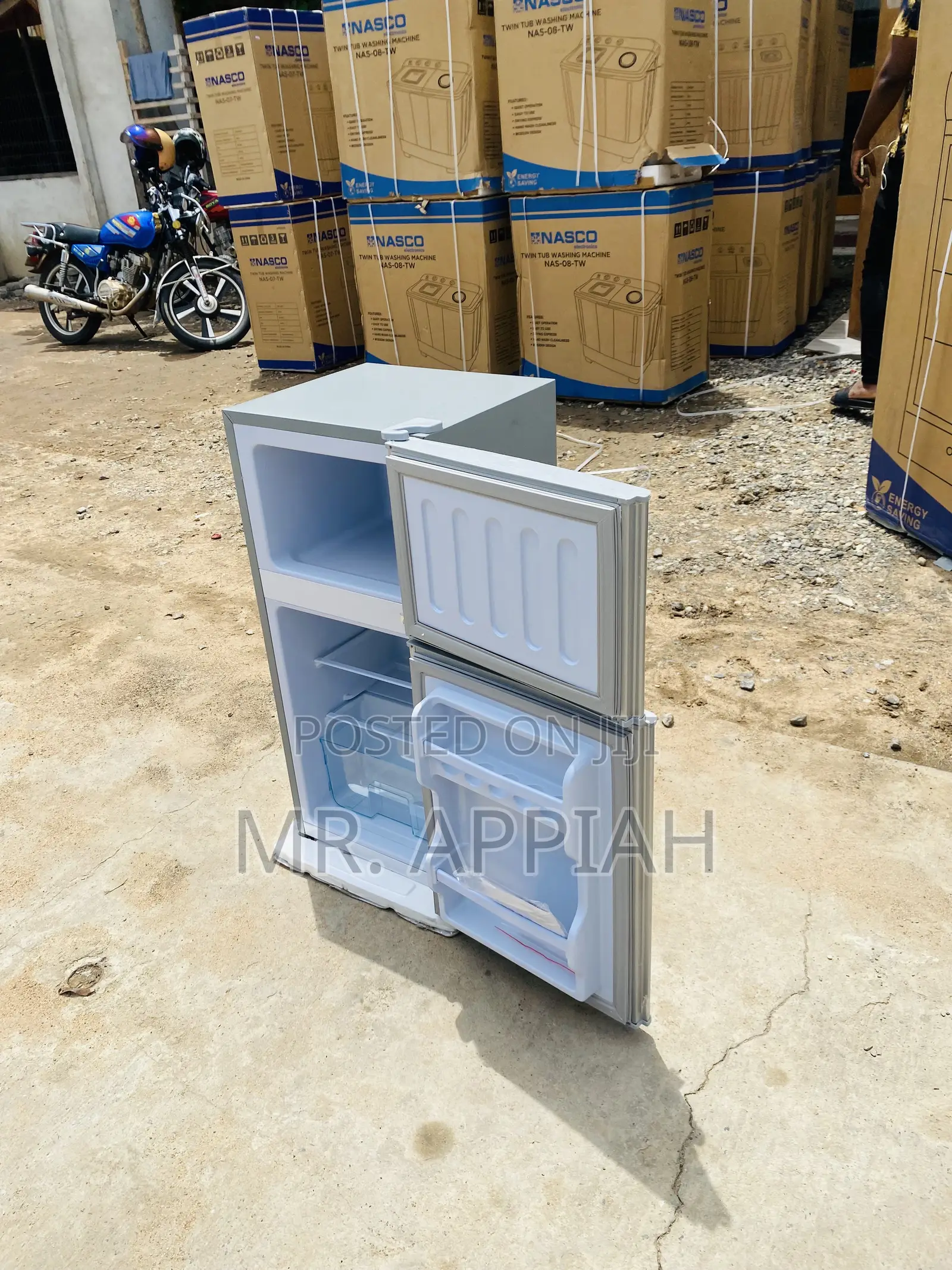 Energy Saving Nasco Double Door Refrigerator(Nasf2-11).