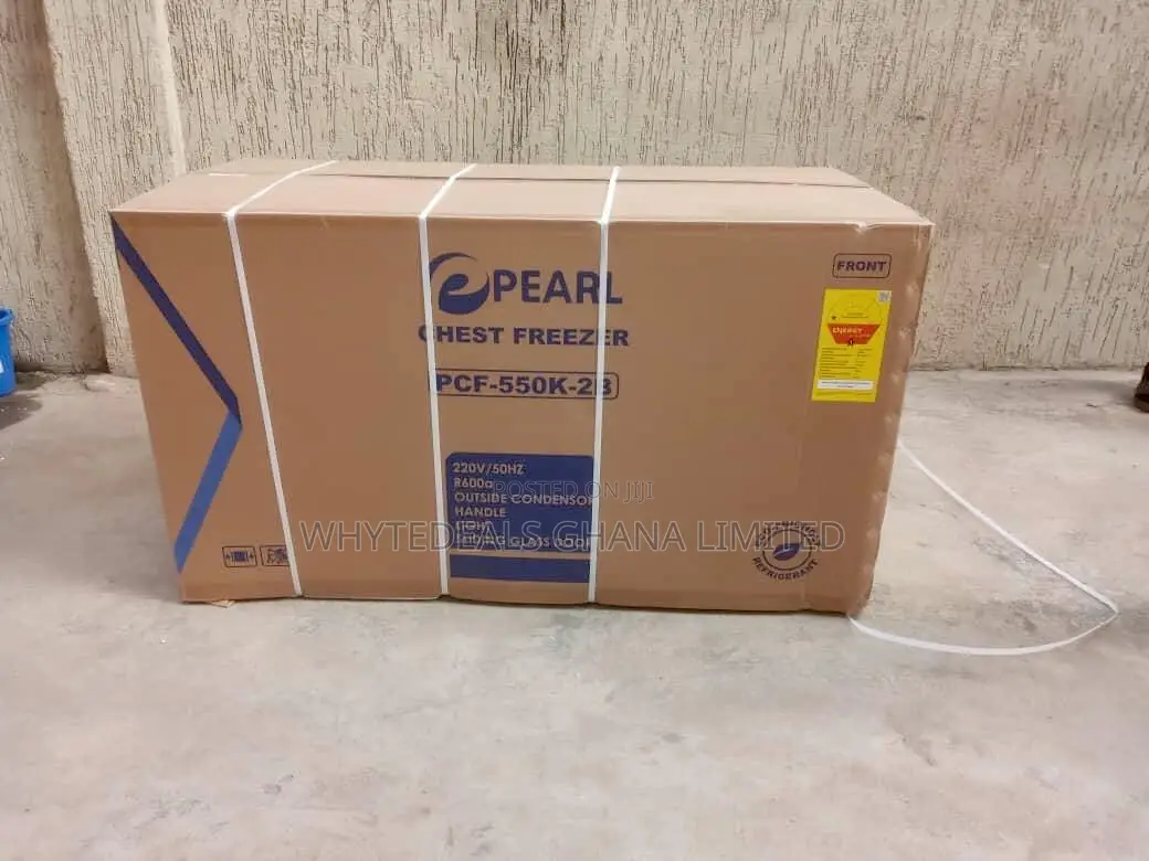 Pearl 550L Fast Freeze Chest Freezer Energy Saving| KEY LOCK