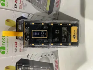 Iyke 40,000mah Capacity Transparent Power Bank