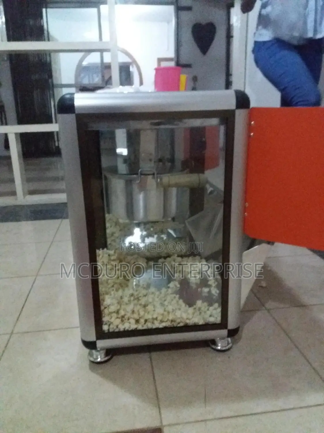 Double Gas and Electric Popcorn Machines