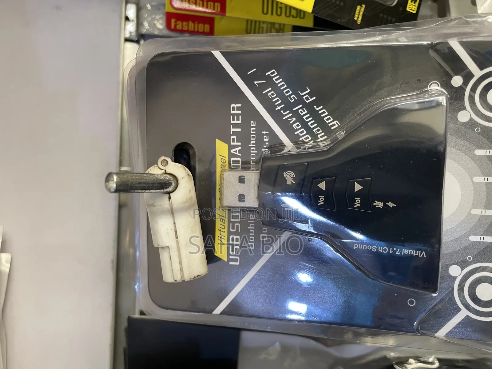 Double USB External Sound Card