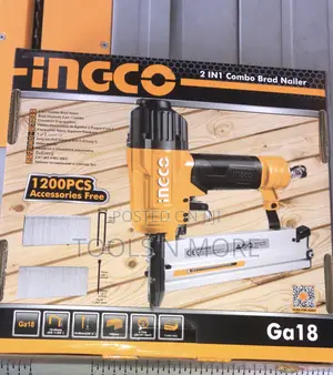 INGCO 2 In 1 Combo Air Brad Nailer