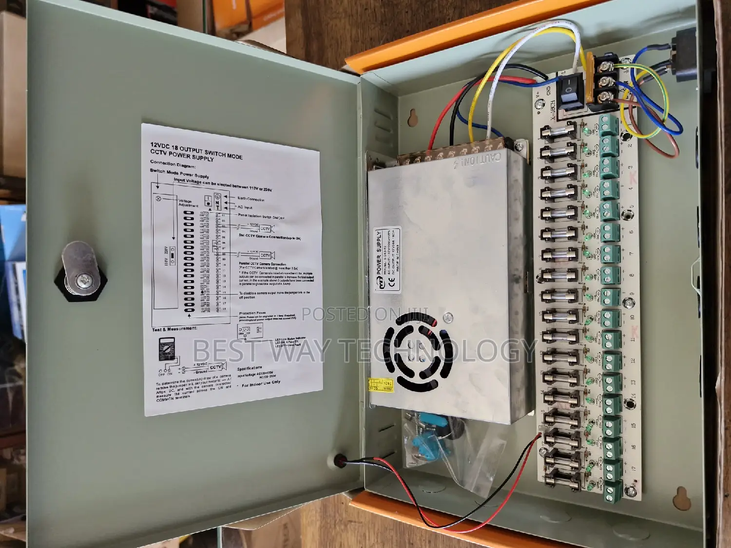 12v 20a Power Supply With Case
