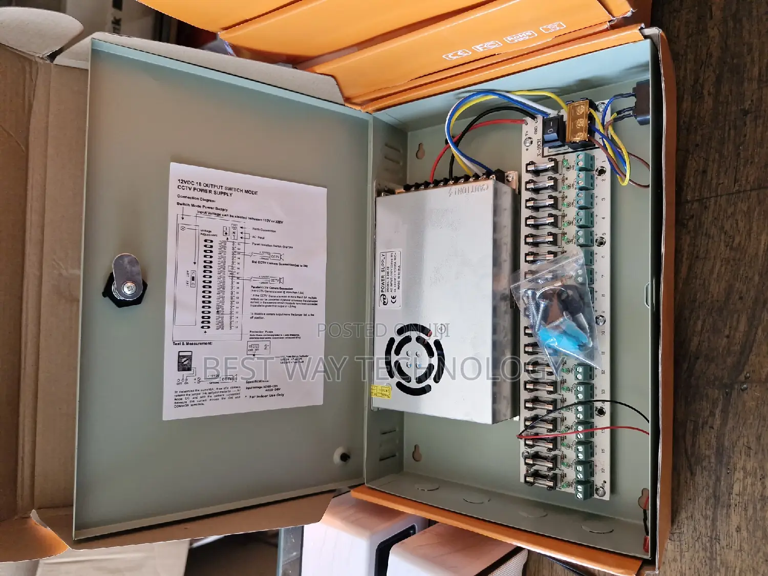 12v 20a Power Supply With Case