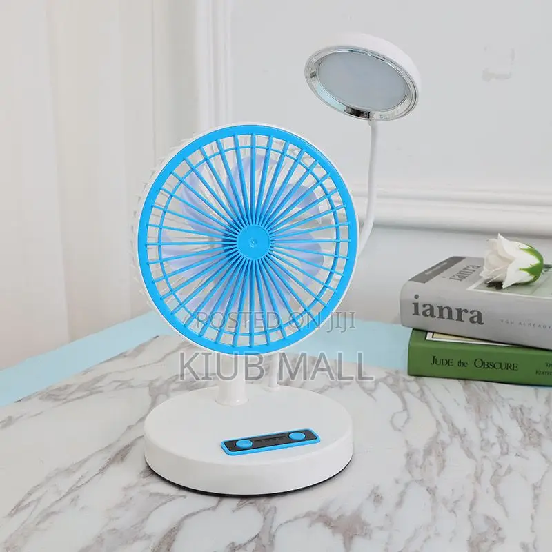 Rechargeable Fan With Light